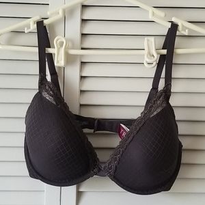 True and Co Gray Lace Size 32DD Bra